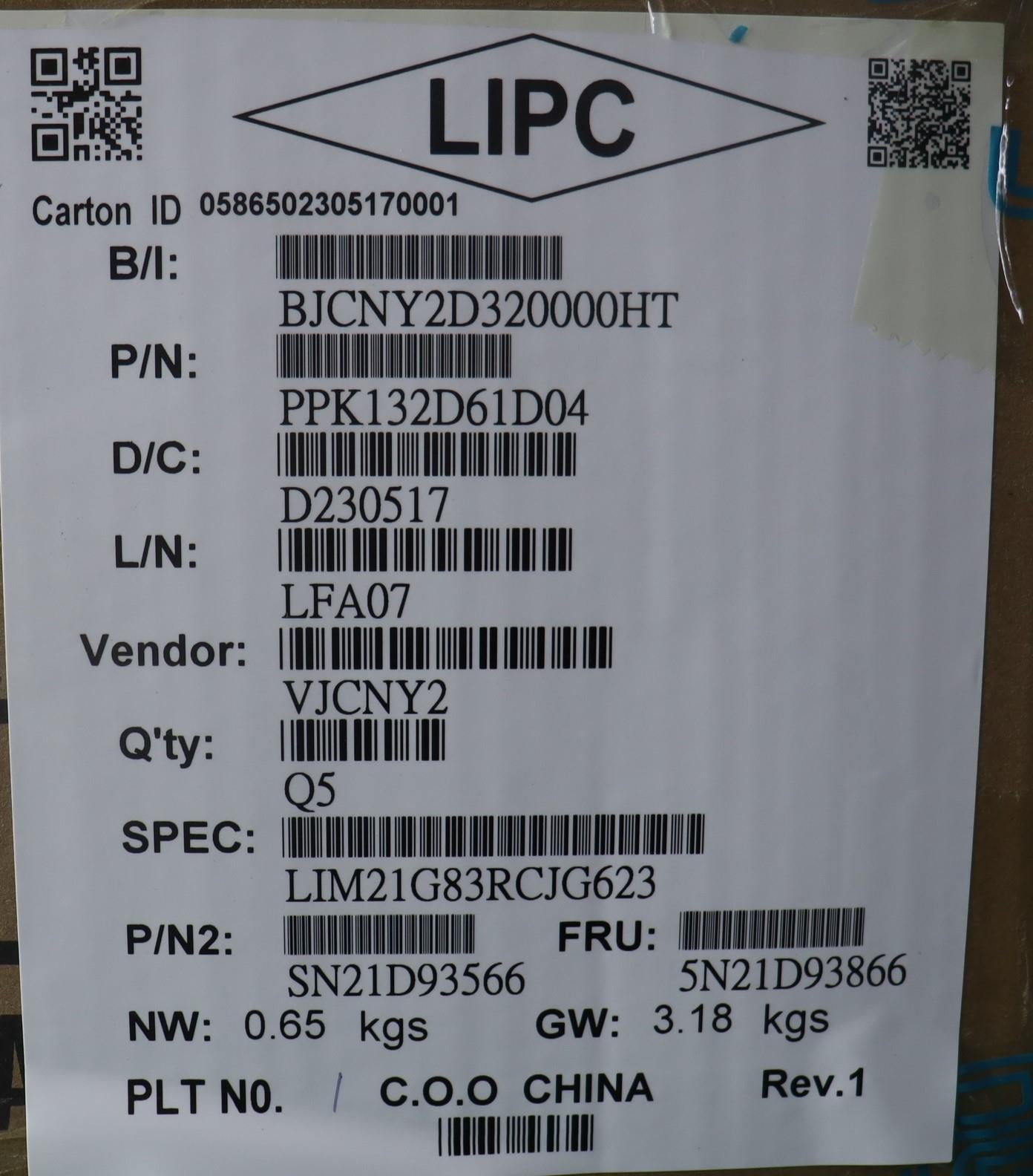 Lenovo Nbkyb Cs22 Nm Top,Grbl,Chy,Tc - 5N21D93866