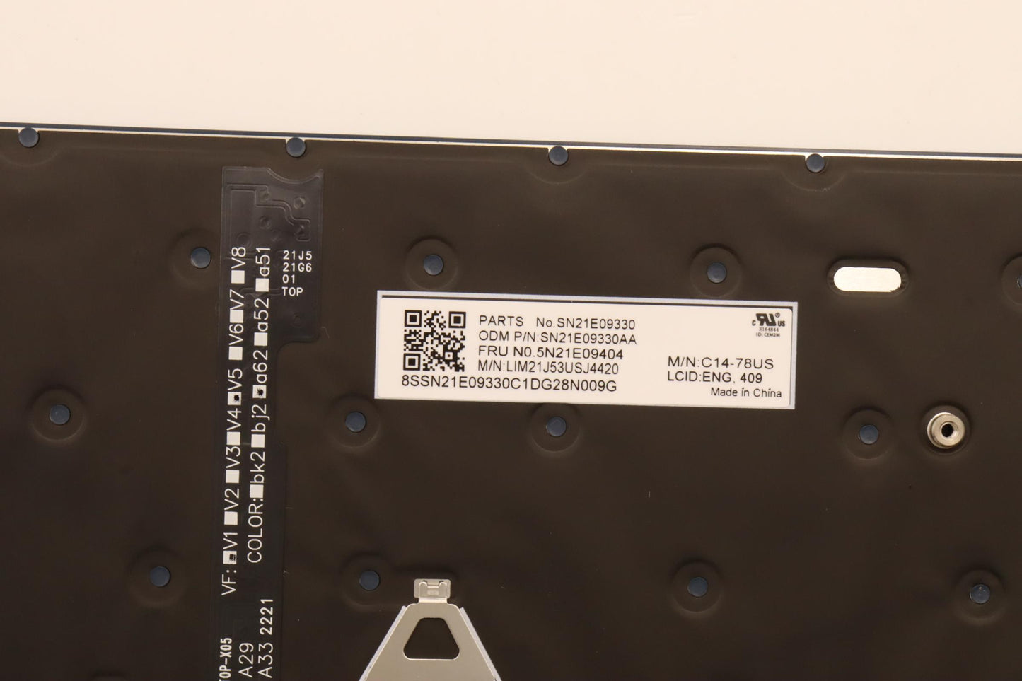 Lenovo Nbkyb Cs22 C14 Fl Top,Chy,Eng - 5N21E09404