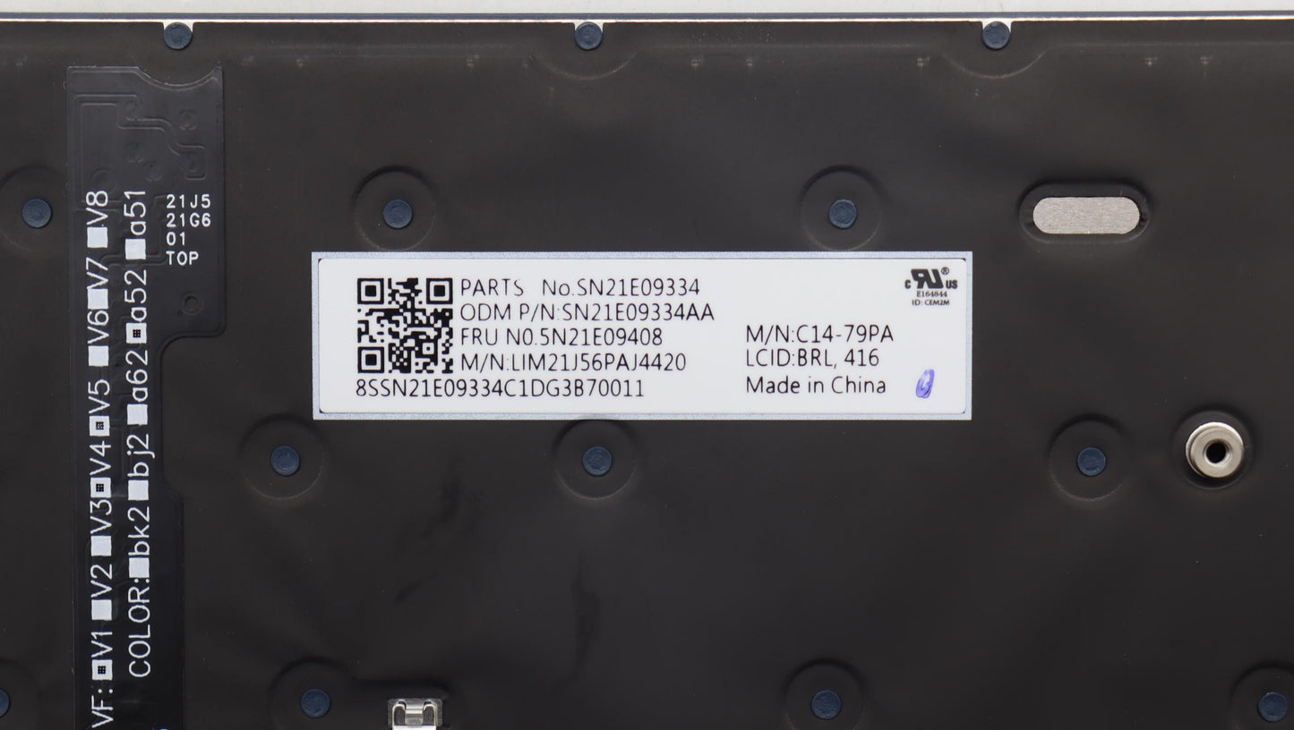 Lenovo Nbkyb Cs22 C14 Fl Top,Chy,Brl - 5N21E09408