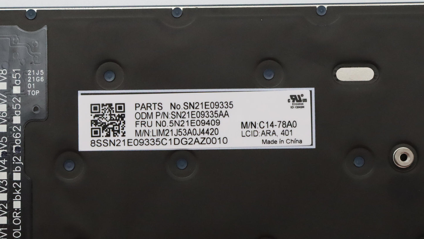 Lenovo Nbkyb Cs22 C14 Fl Top,Chy,Ara - 5N21E09409