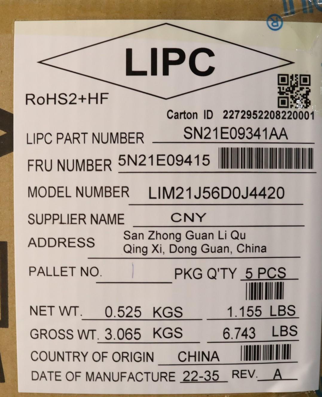 Lenovo Nbkyb Cs22 C14 Fl Top,Chy,Ger - 5N21E09415