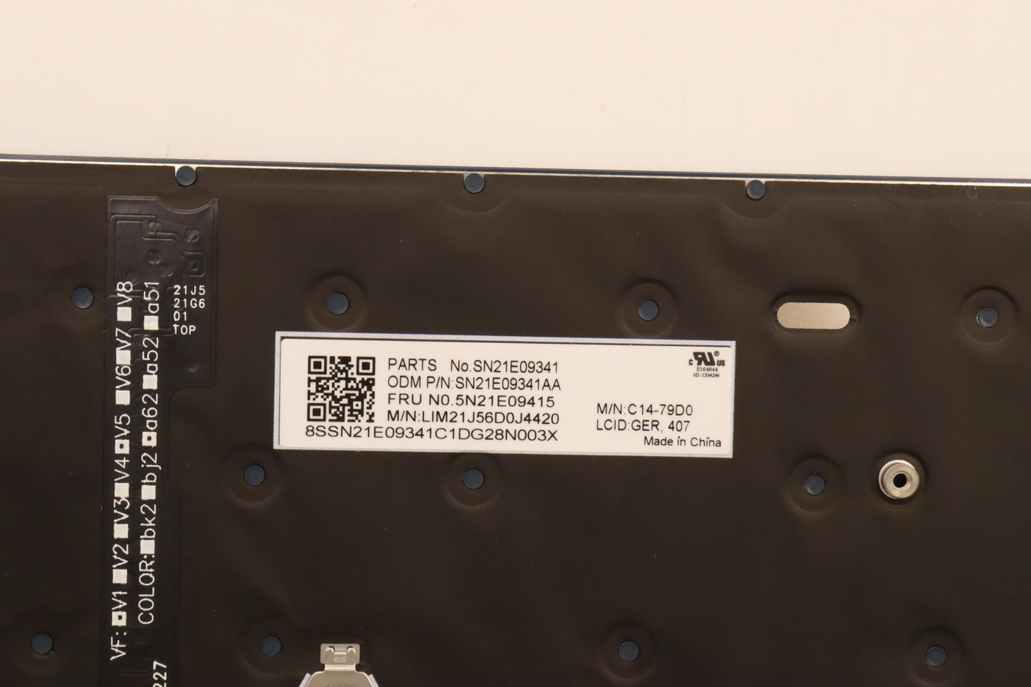 Lenovo Nbkyb Cs22 C14 Fl Top,Chy,Ger - 5N21E09415