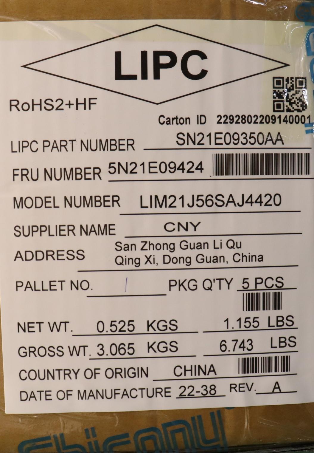 Lenovo Nbkyb Cs22 C14 Fl Top,Chy,Slv - 5N21E09424