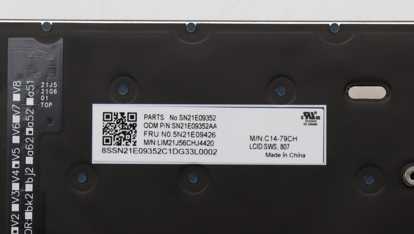 Lenovo Nbkyb Cs22 C14 Fl Top,Chy,Sws - 5N21E09426