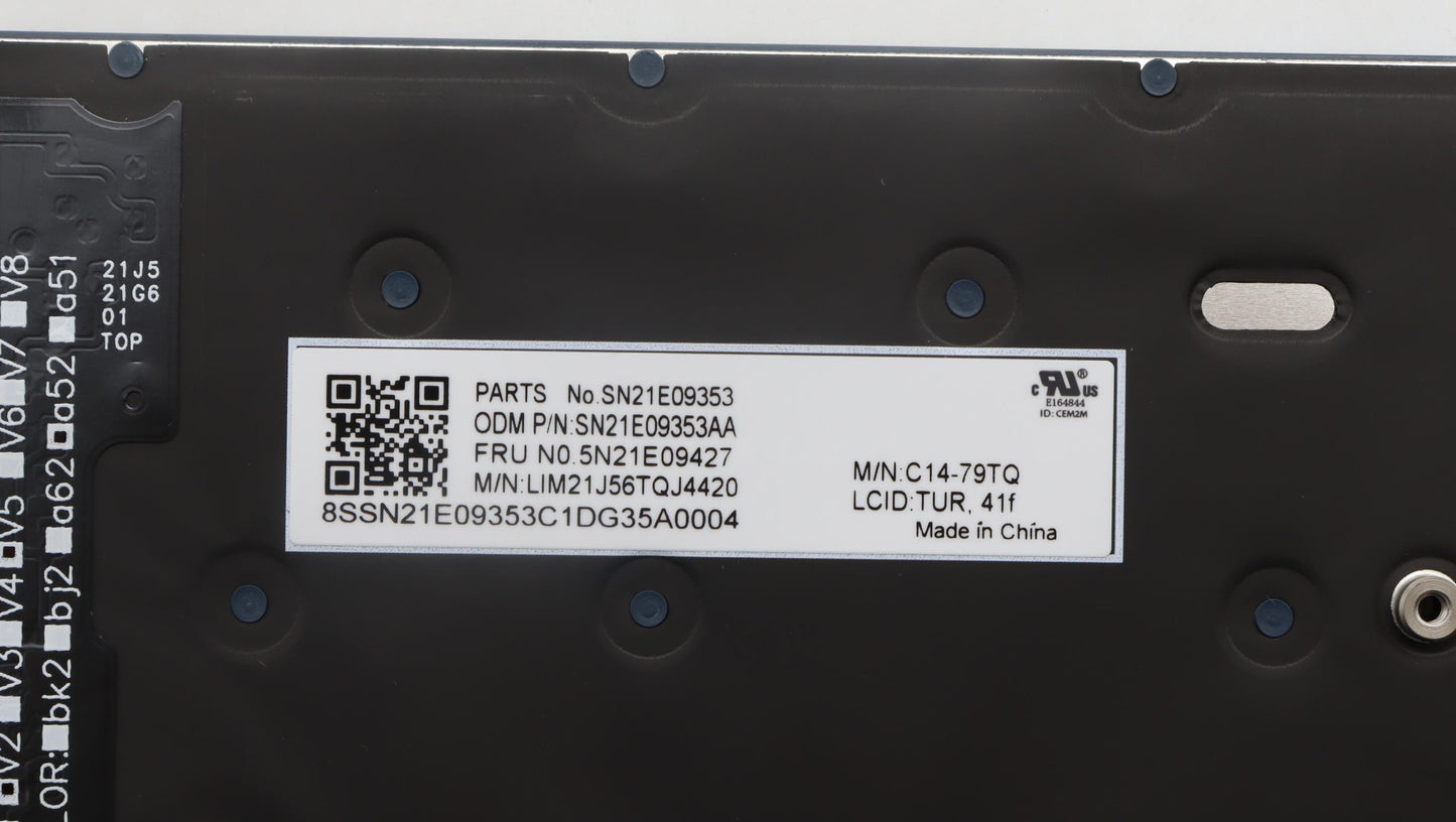 Lenovo Nbkyb Cs22 C14 Fl Top,Chy,Tur - 5N21E09427