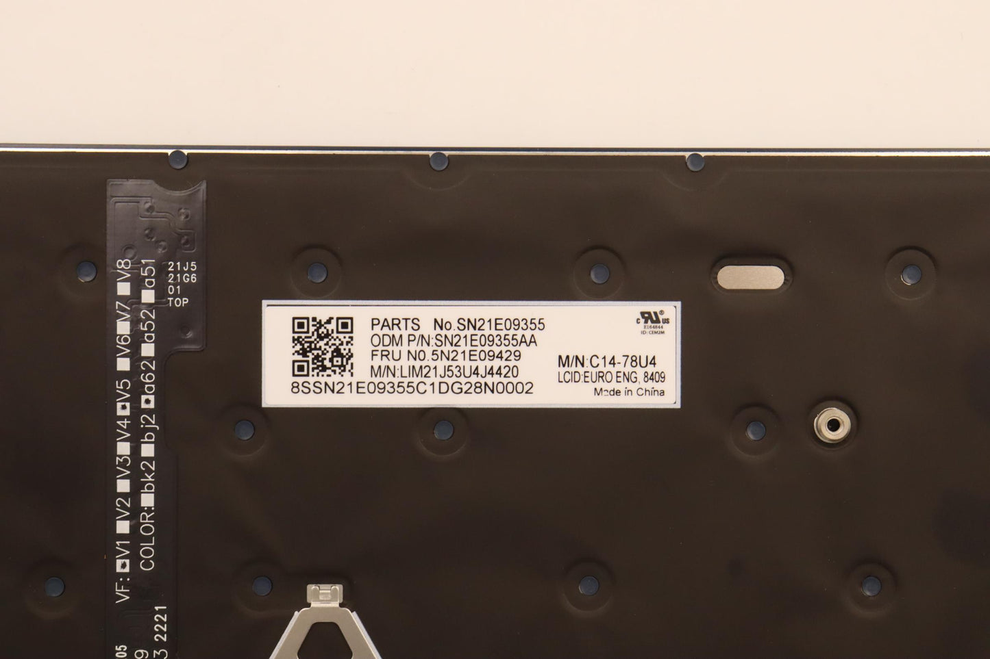 Lenovo Nbkyb Cs22 C14 Fl Top,Chy,Euro - 5N21E09429