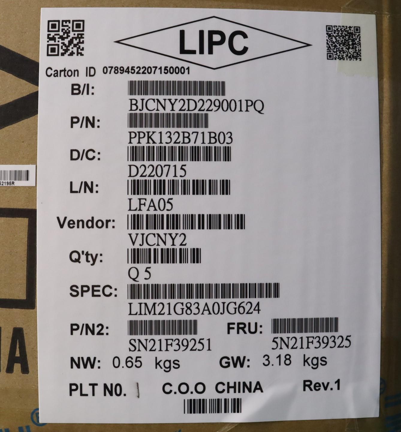 Lenovo Nbkyb Cs22 P16 Grbl,Chy,Ara - 5N21F39325