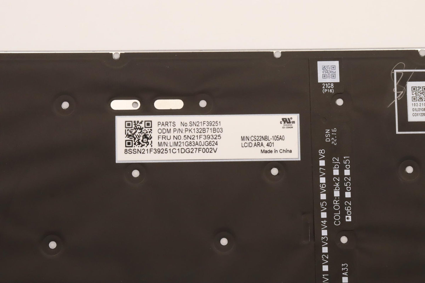 Lenovo Nbkyb Cs22 P16 Grbl,Chy,Ara - 5N21F39325