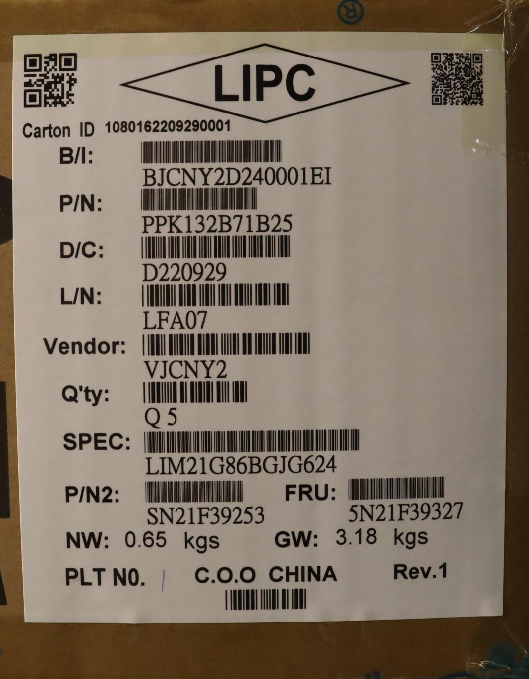 Lenovo Nbkyb Cs22 P16 Grbl,Chy,Bul - 5N21F39327
