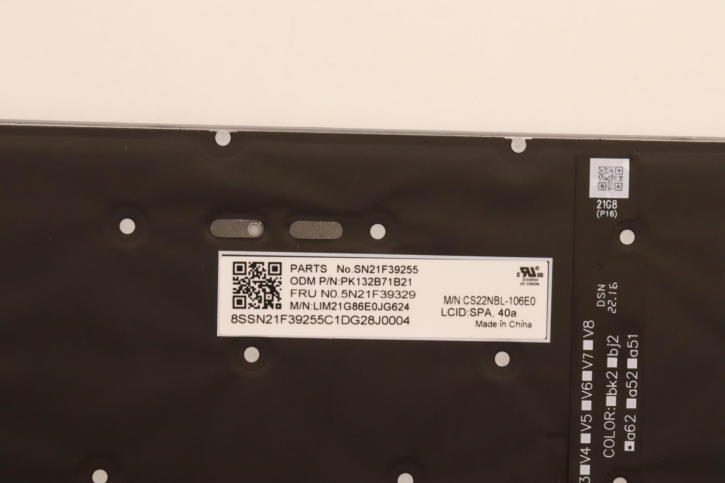 Lenovo Nbkyb Cs22 P16 Grbl,Chy,Spa - 5N21F39329