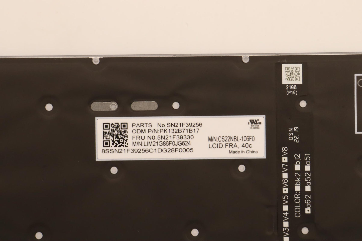Lenovo Nbkyb Cs22 P16 Grbl,Chy,Fra - 5N21F39330