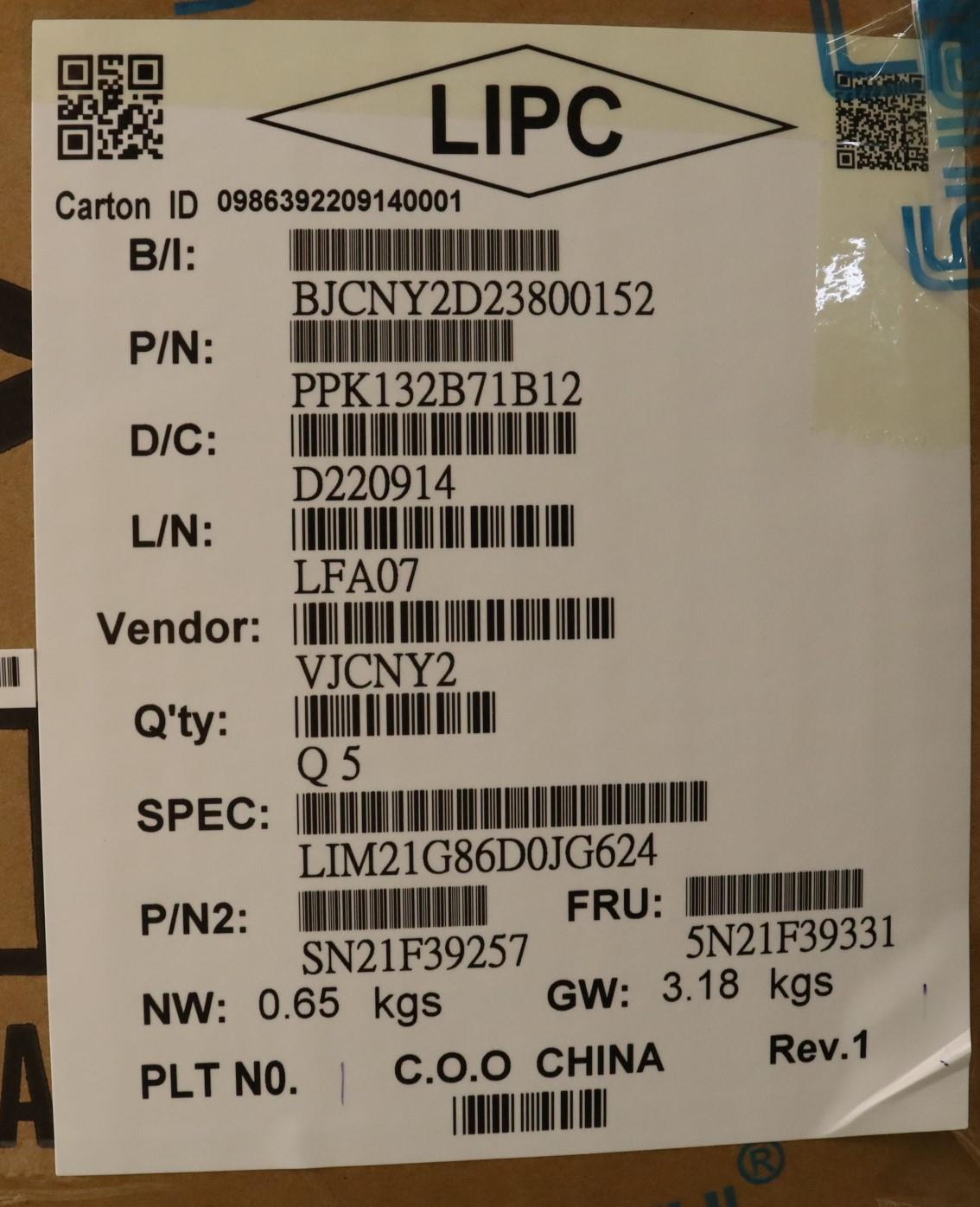 Lenovo Nbkyb Cs22 P16 Grbl,Chy,Ger - 5N21F39331