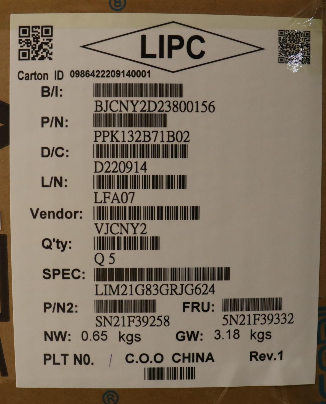 Lenovo Nbkyb Cs22 P16 Grbl,Chy,Gre - 5N21F39332
