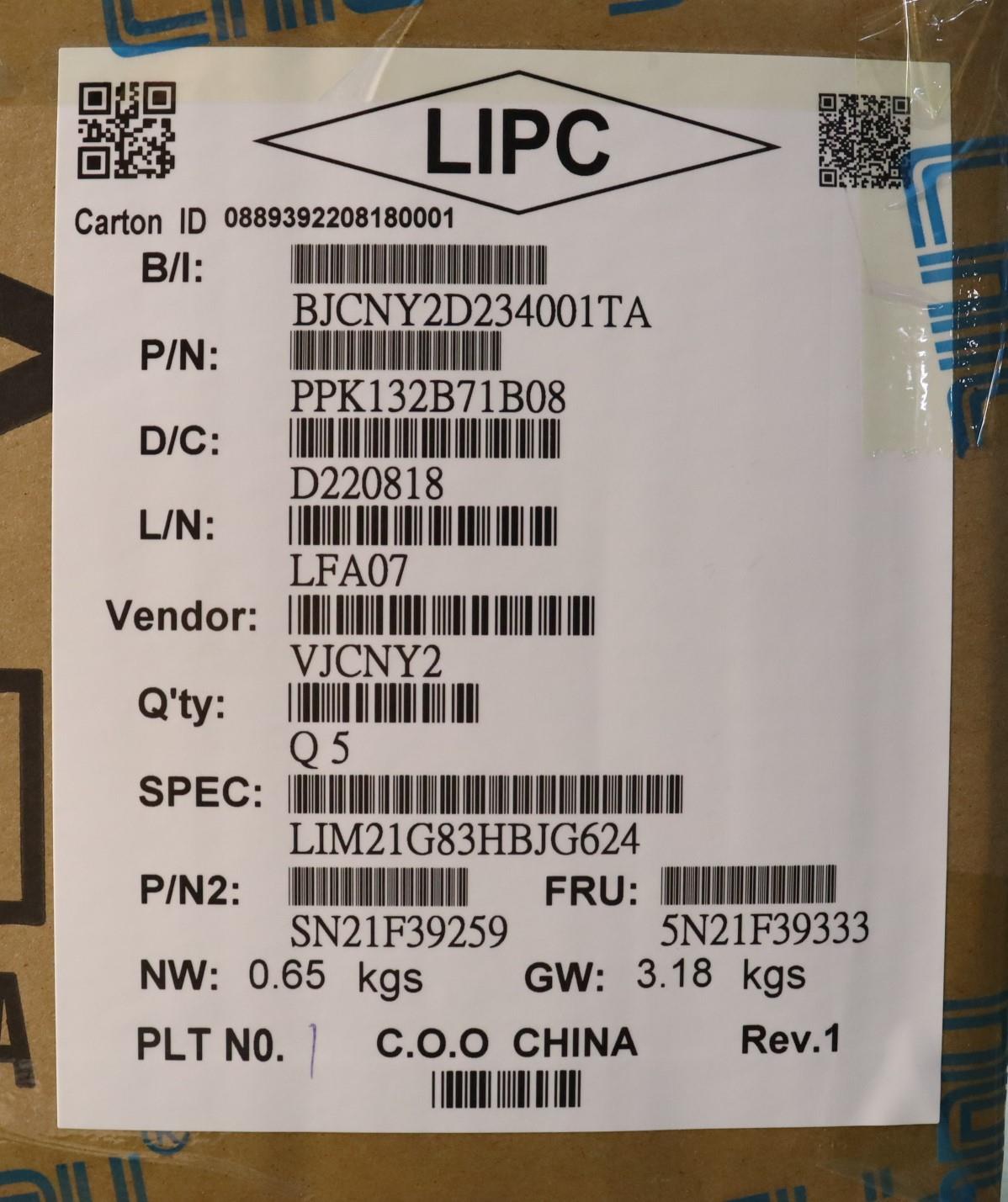 Lenovo Nbkyb Cs22 P16 Grbl,Chy,Hbw - 5N21F39333