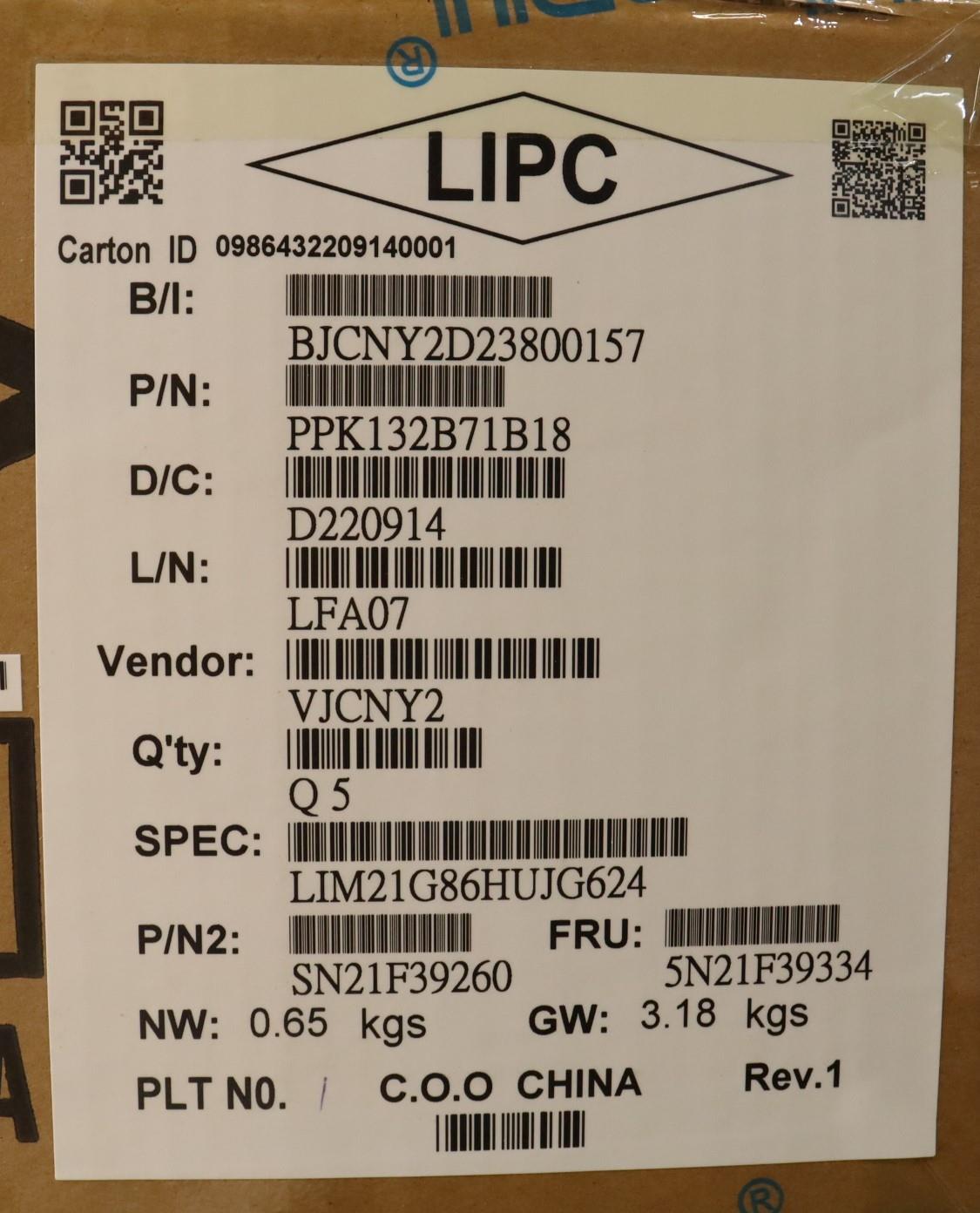 Lenovo Nbkyb Cs22 P16 Grbl,Chy,Hun - 5N21F39334