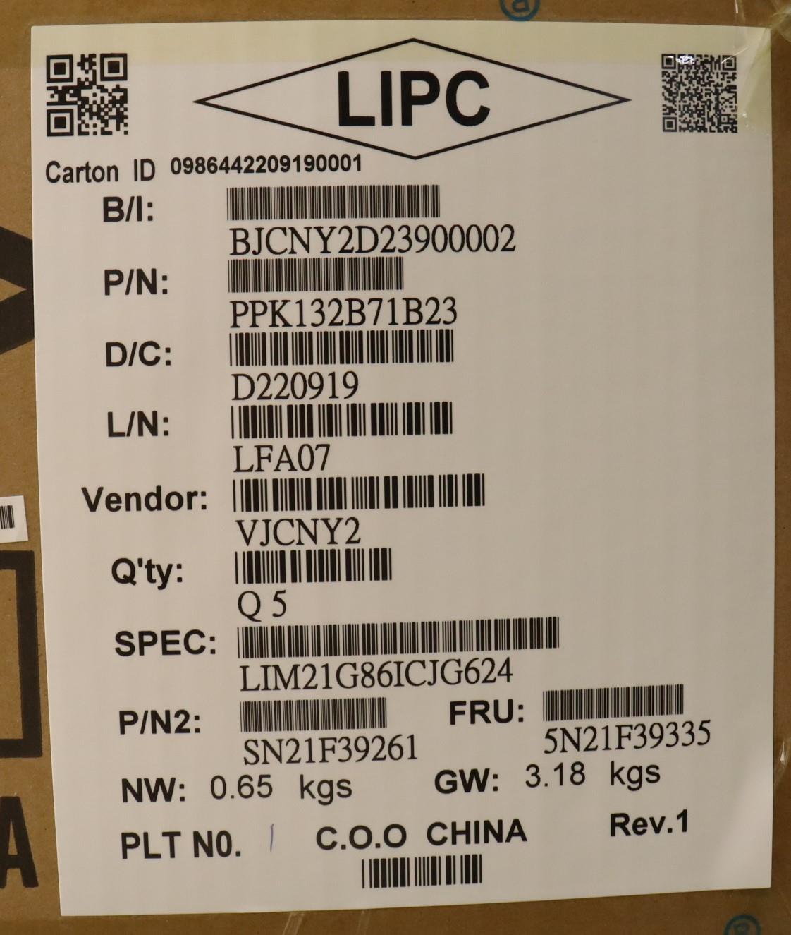 Lenovo Nbkyb Cs22 P16 Grbl,Chy,Ild - 5N21F39335