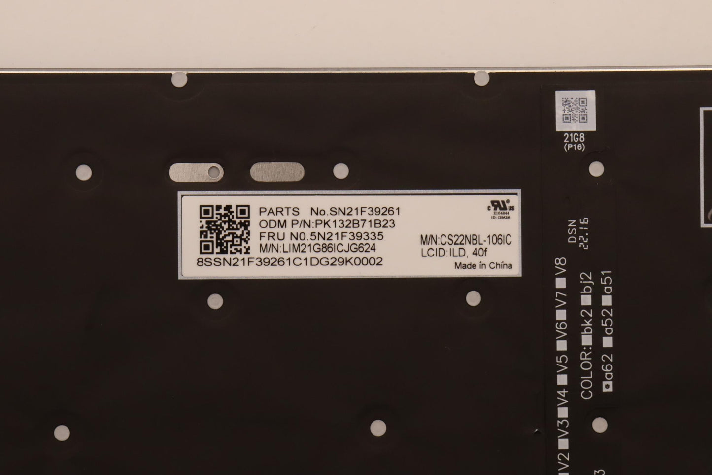 Lenovo Nbkyb Cs22 P16 Grbl,Chy,Ild - 5N21F39335