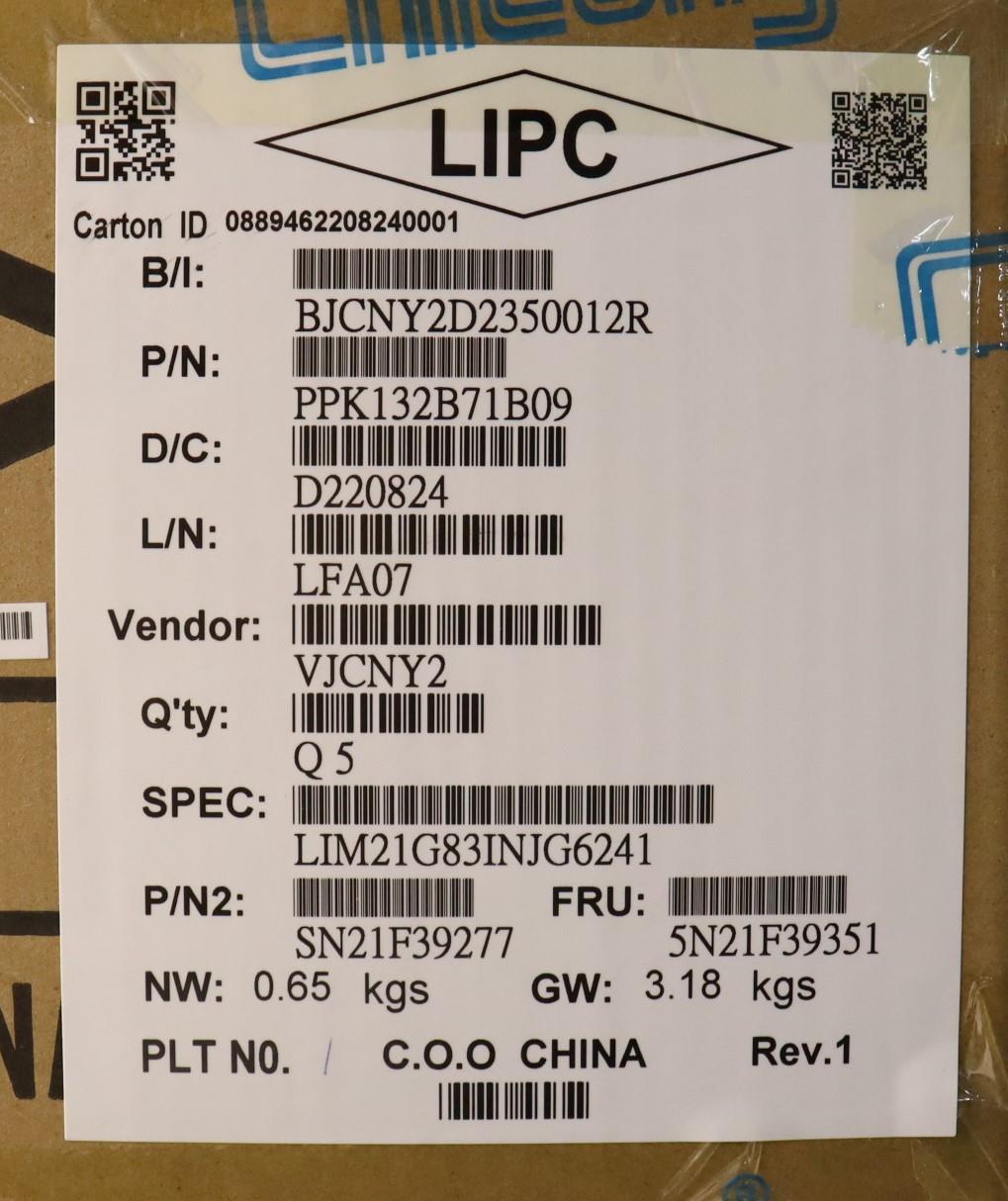 Lenovo Nbkyb Cs22 P16 Grbl,Chy,Ind En - 5N21F39351