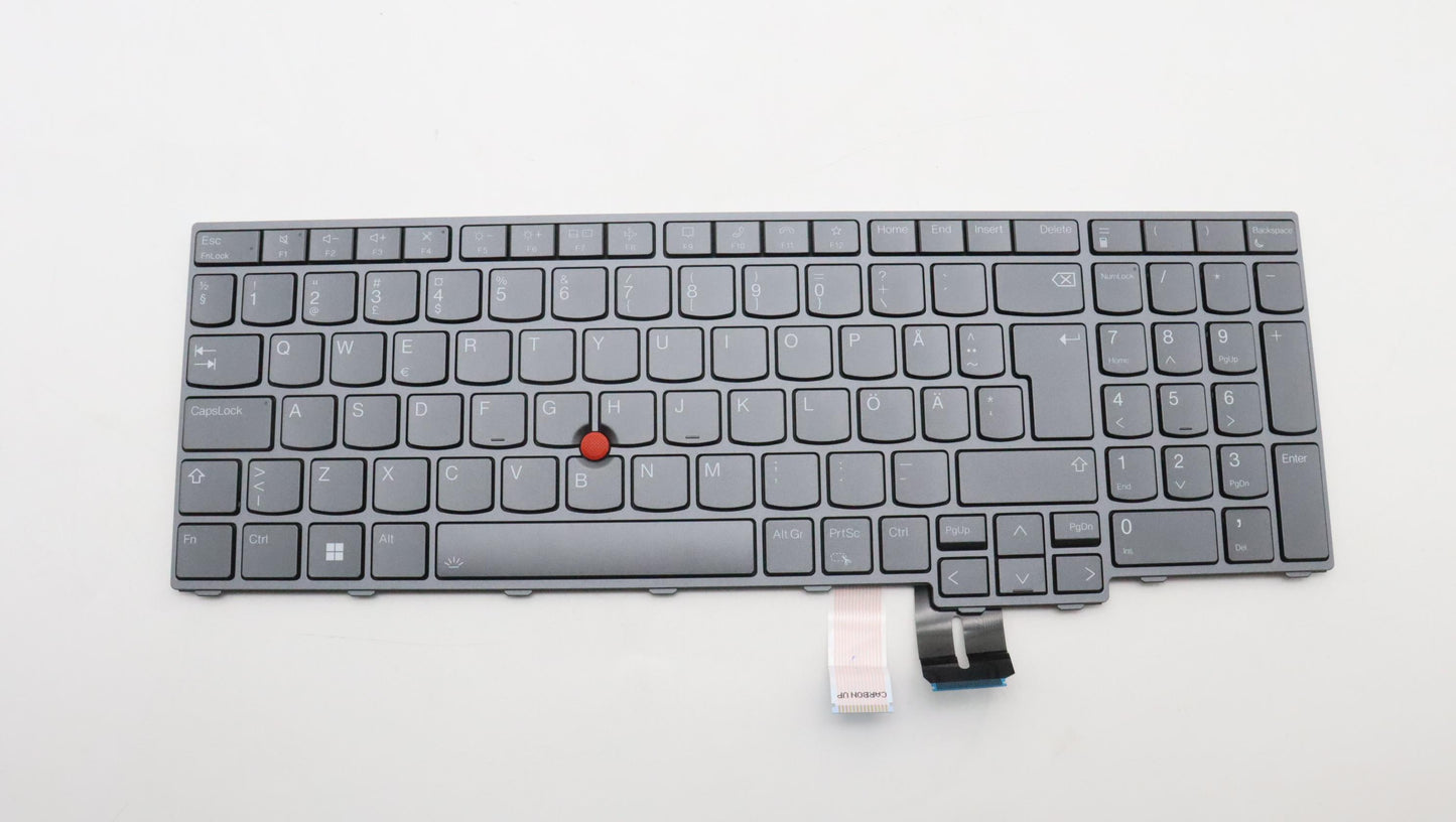 Lenovo Nb_Kyb Cs22 P16 Gr-Bl,Ltn,Swe/ - 5N21F39378