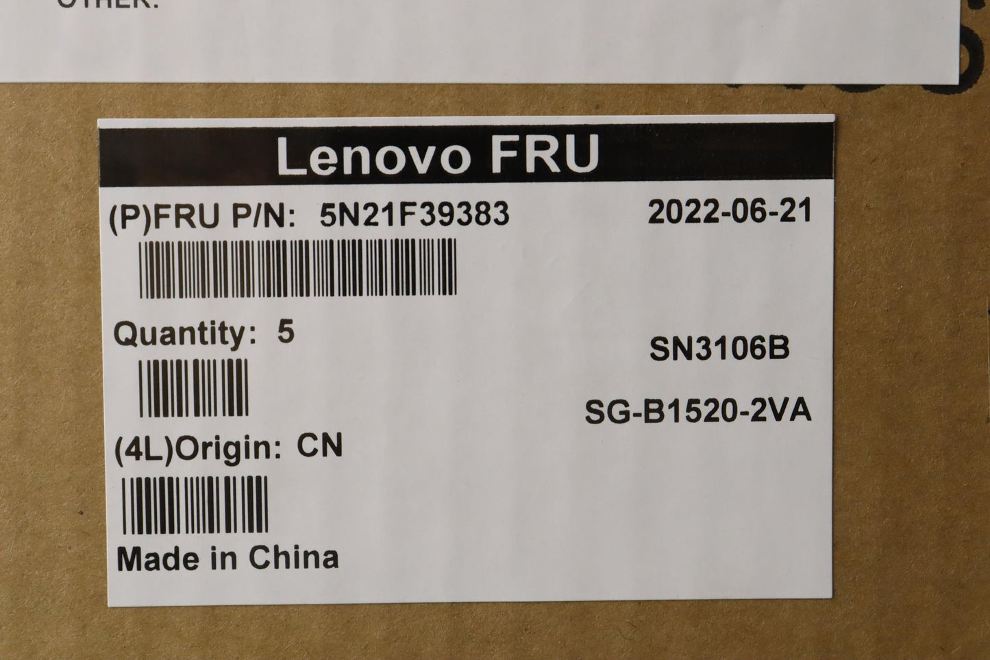 Lenovo Internal Keyboard, Japanese Layout, Backlit - 5N21F39383