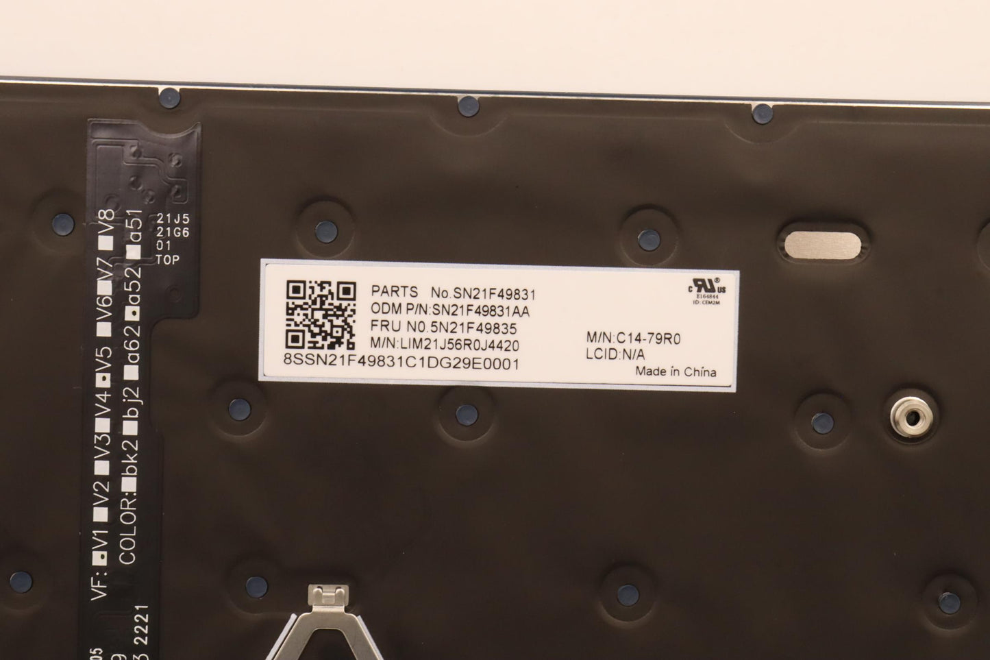 Lenovo Nbkyb Cs22 C14 Fl Top,Chy,Rom - 5N21F49835