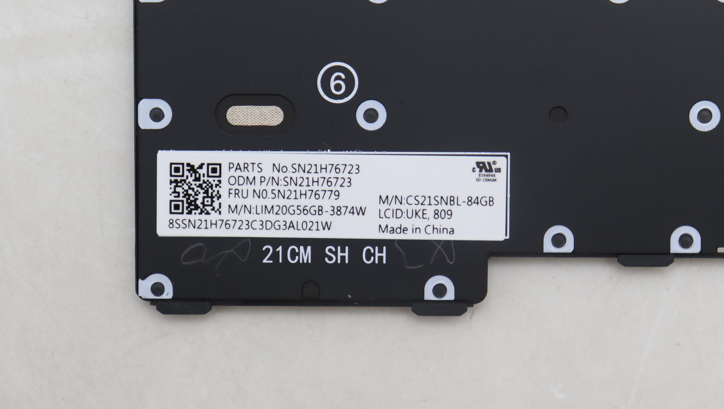 Lenovo Nbkyb Ser2 Kbd Bknbl,Chy,Uke - 5N21H76779