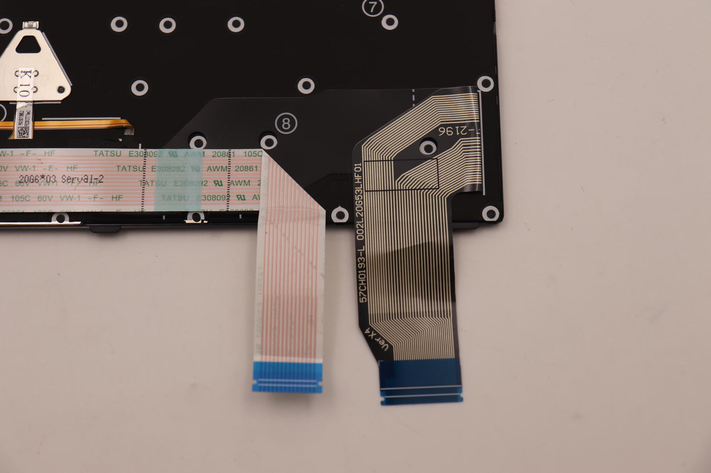 Lenovo Keyboard, USA English, Black, Backlit - 5N21H76804