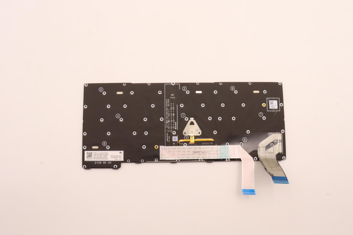 Lenovo Nbkyb Ser2 Kbd Bkbl,Chy,058 Fr - 5N21H76807