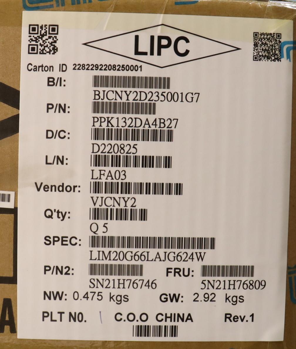 Lenovo Nbkyb Ser2 Kbd Bkbl,Chy,La Spa - 5N21H76809