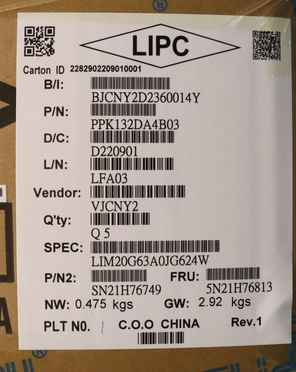 Lenovo Nbkyb Ser2 Kbd Bkbl,Chy,Ara - 5N21H76813