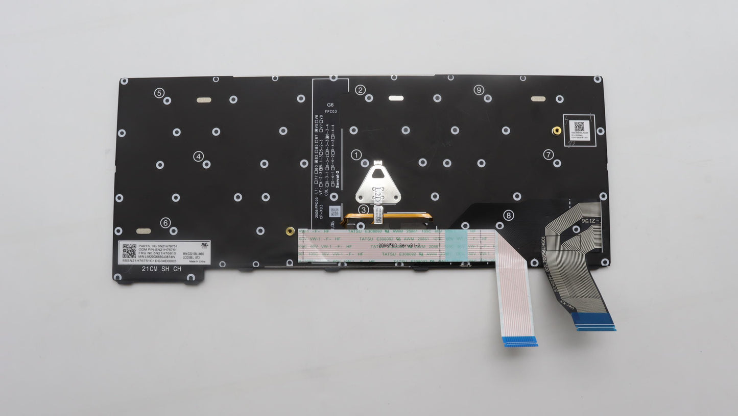 Lenovo Nbkyb Ser2 Kbd Bkbl,Chy,Bel - 5N21H76815