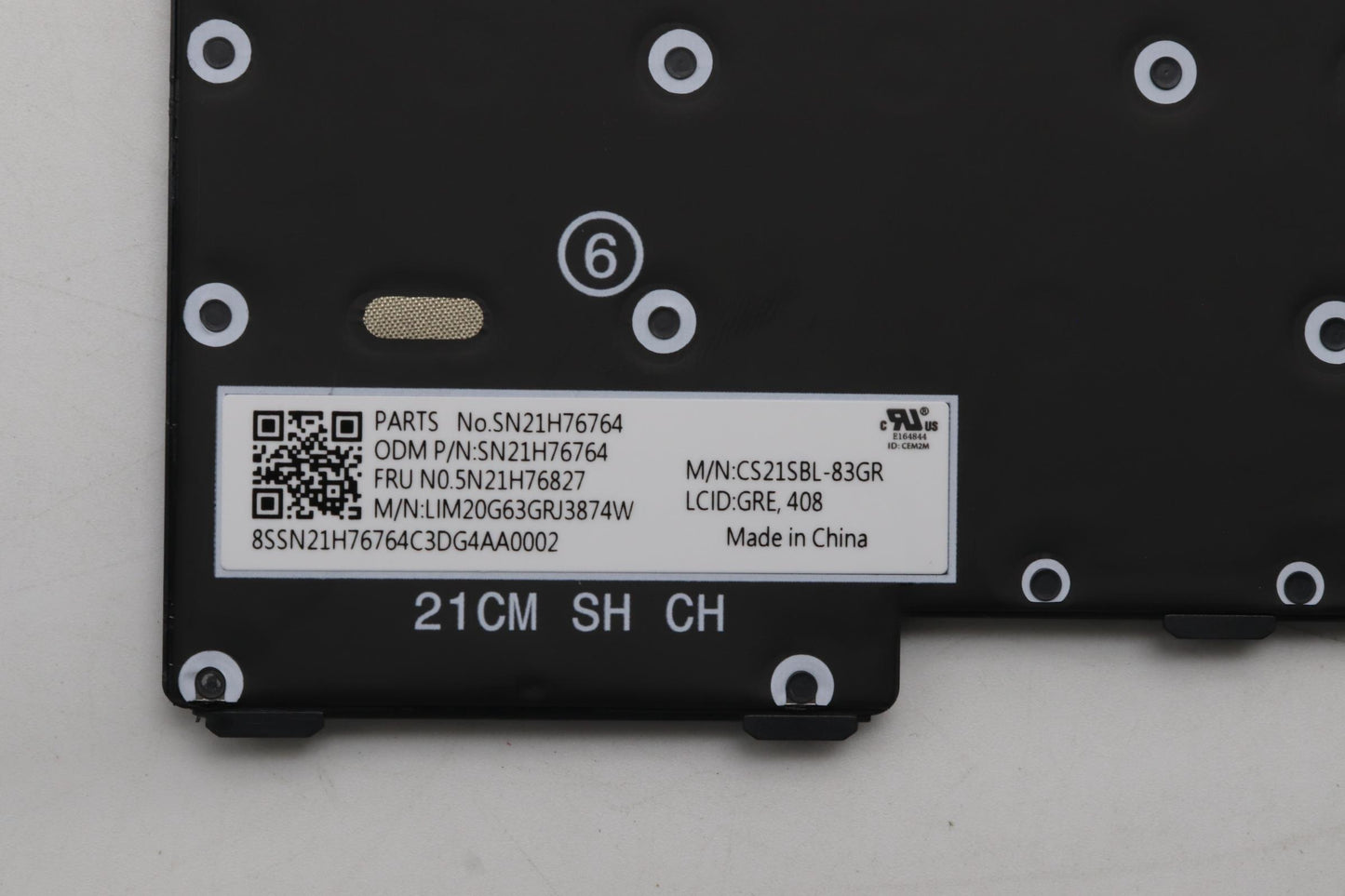 Lenovo Nbkyb Ser2 Kbd Bkbl,Chy,Gre - 5N21H76827