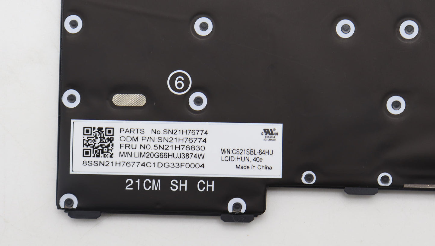 Lenovo Nbkyb Ser2 Kbd Bkbl,Chy,Hun - 5N21H76830
