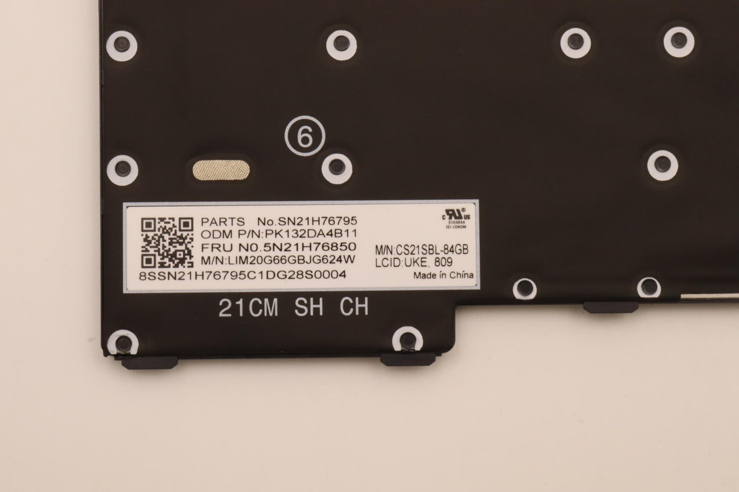 Lenovo Nbkyb Ser2 Kbd Bkbl,Chy,Uke - 5N21H76850