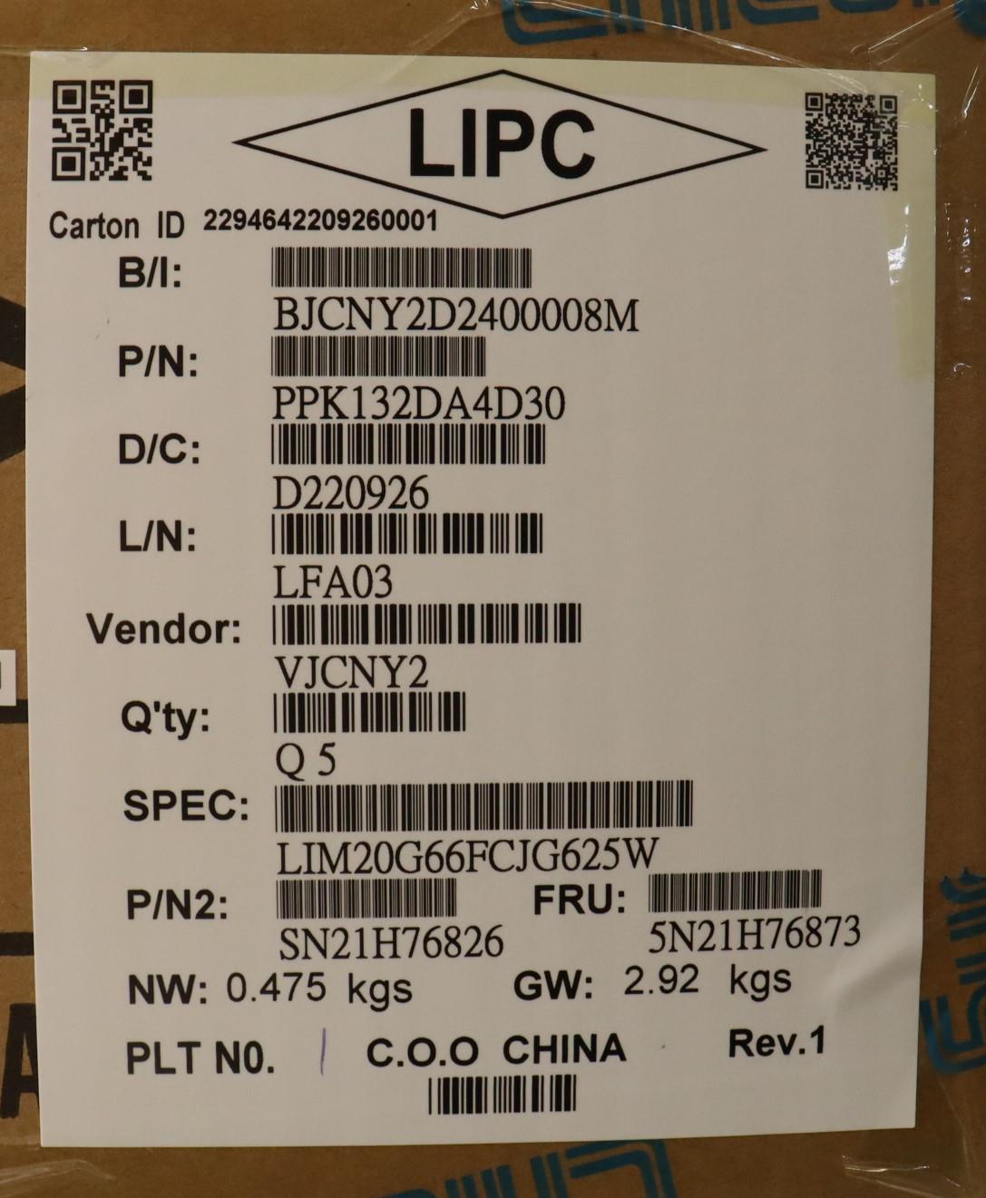 Lenovo Nbkyb Ser2 Kbd Grbl,Chy,058 Fr - 5N21H76873