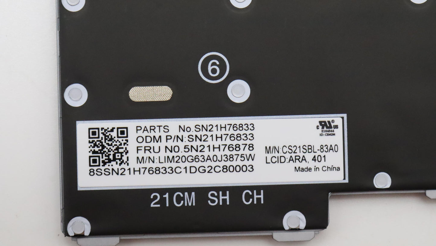 Lenovo Nbkyb Ser2 Kbd Grbl,Chy,Ara - 5N21H76878