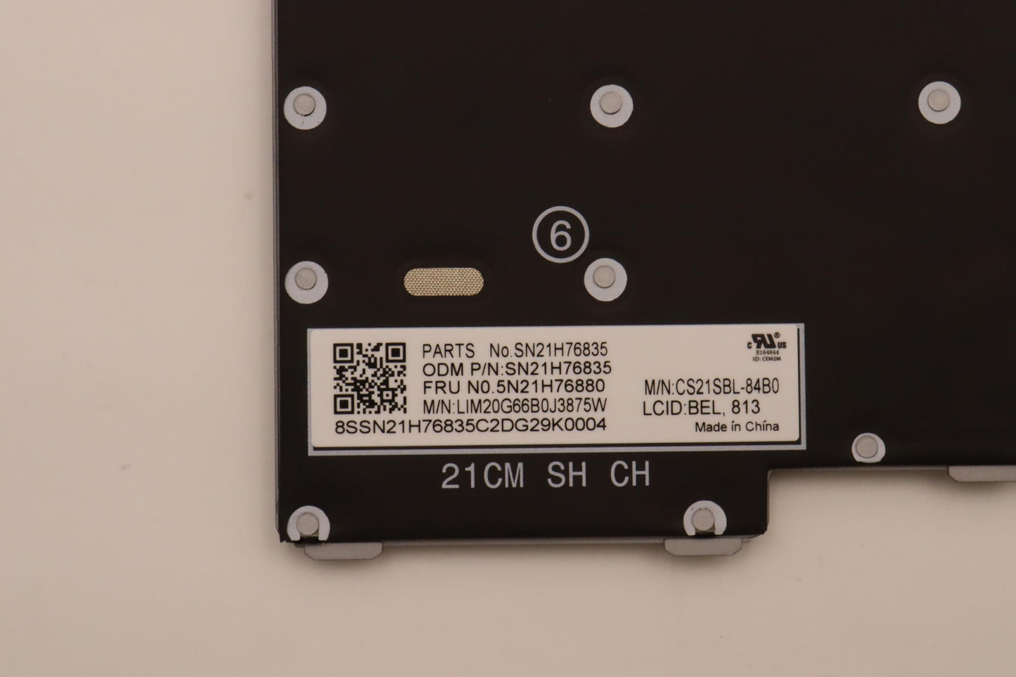 Lenovo Nbkyb Ser2 Kbd Grbl,Chy,Bel - 5N21H76880