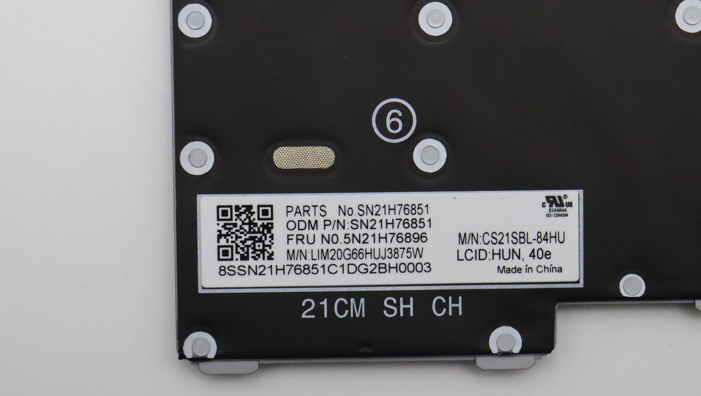 Lenovo Nbkyb Ser2 Kbd Grbl,Chy,Hun - 5N21H76896