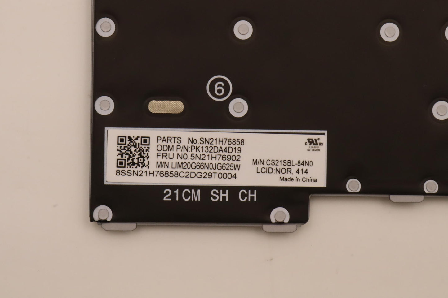 Lenovo Nbkyb Ser2 Kbd Grbl,Chy,Nor - 5N21H76902