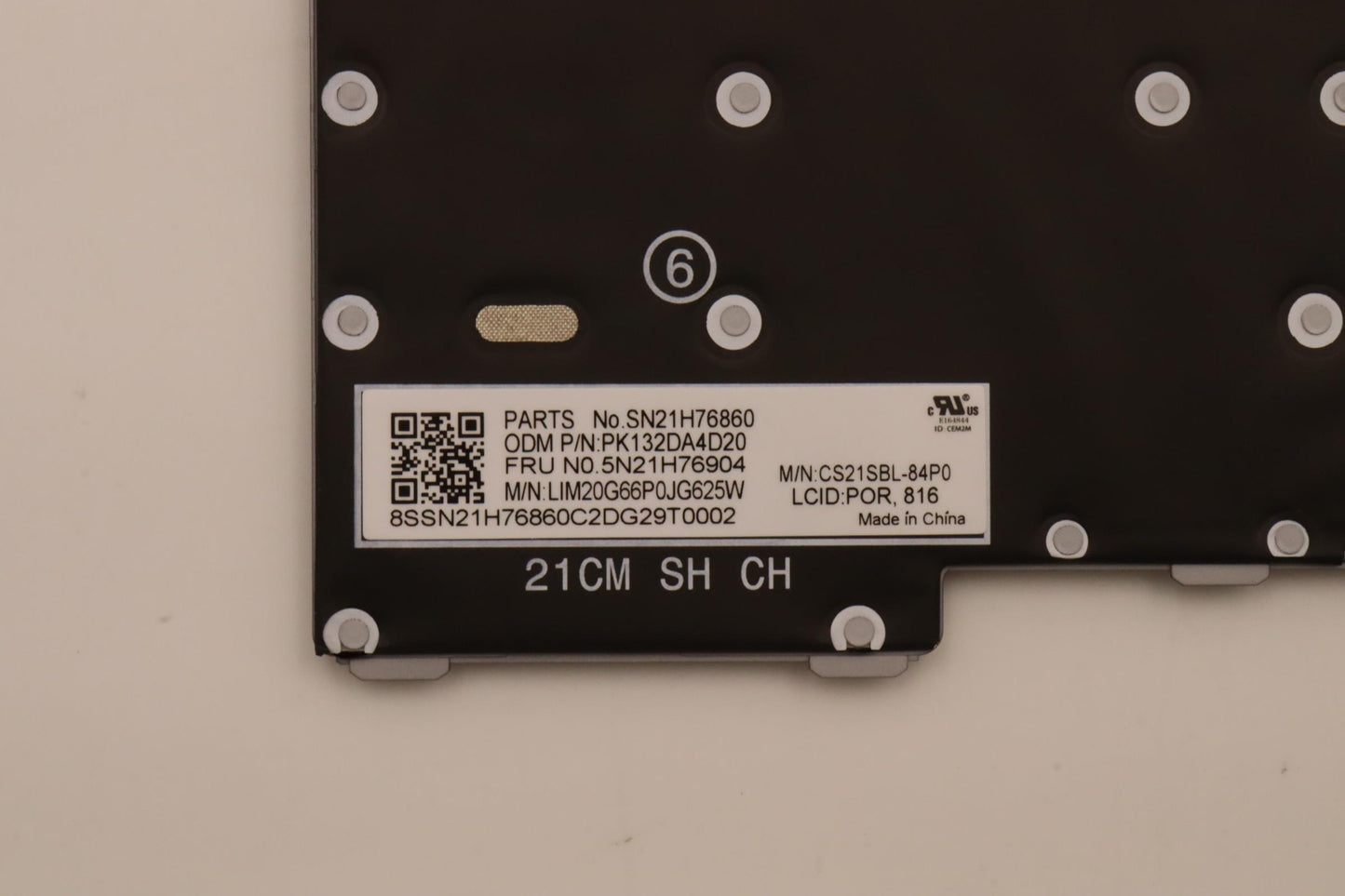 Lenovo Nbkyb Ser2 Kbd Grbl,Chy,Por - 5N21H76904