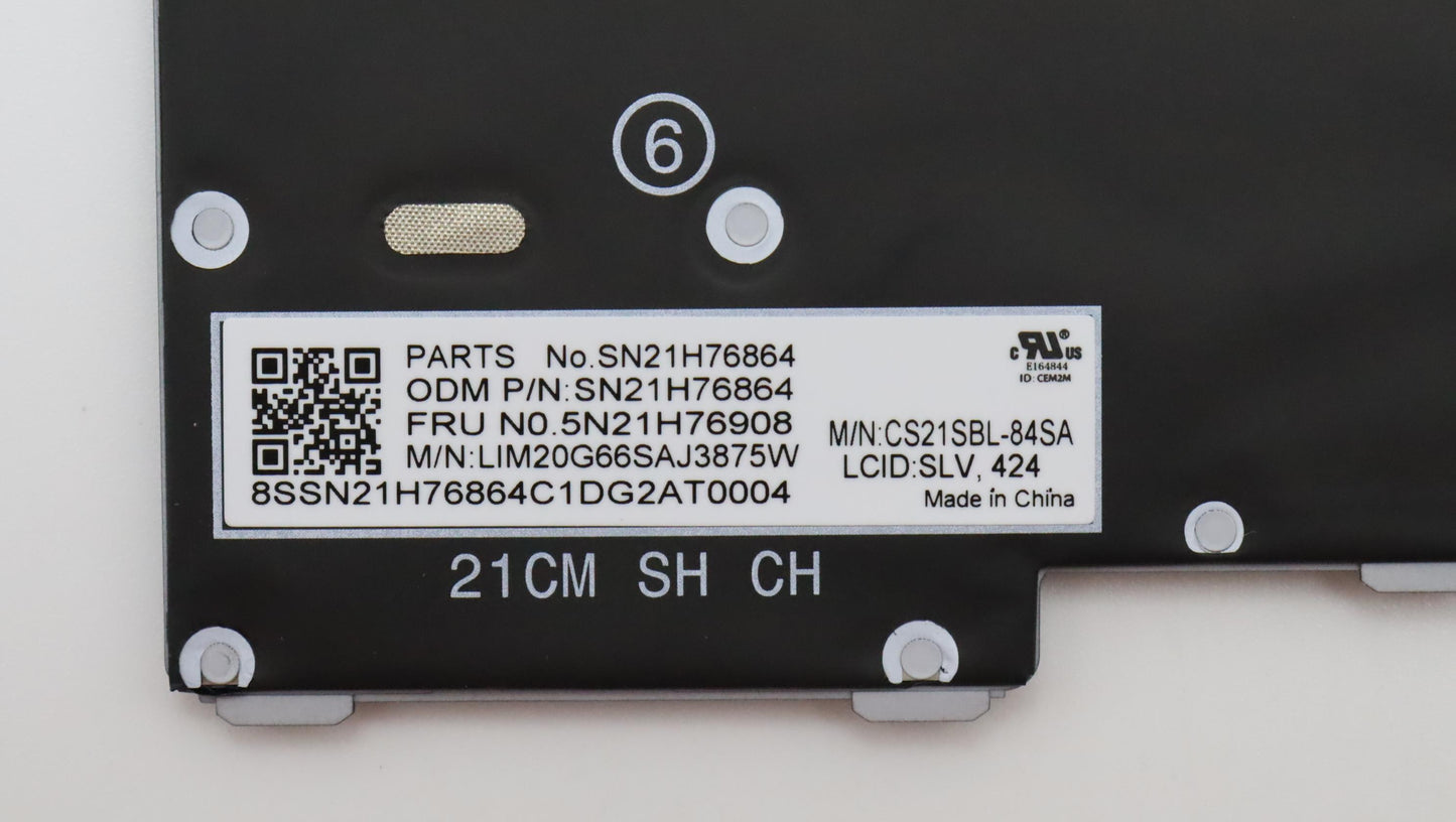 Lenovo Nbkyb Ser2 Kbd Grbl,Chy,Slv - 5N21H76908