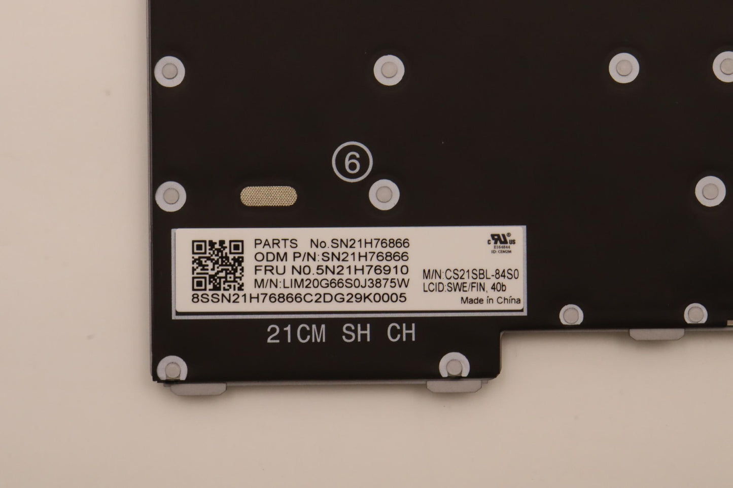 Lenovo Nbkyb Ser2 Kbd Grbl,Chy,Swefin - 5N21H76910