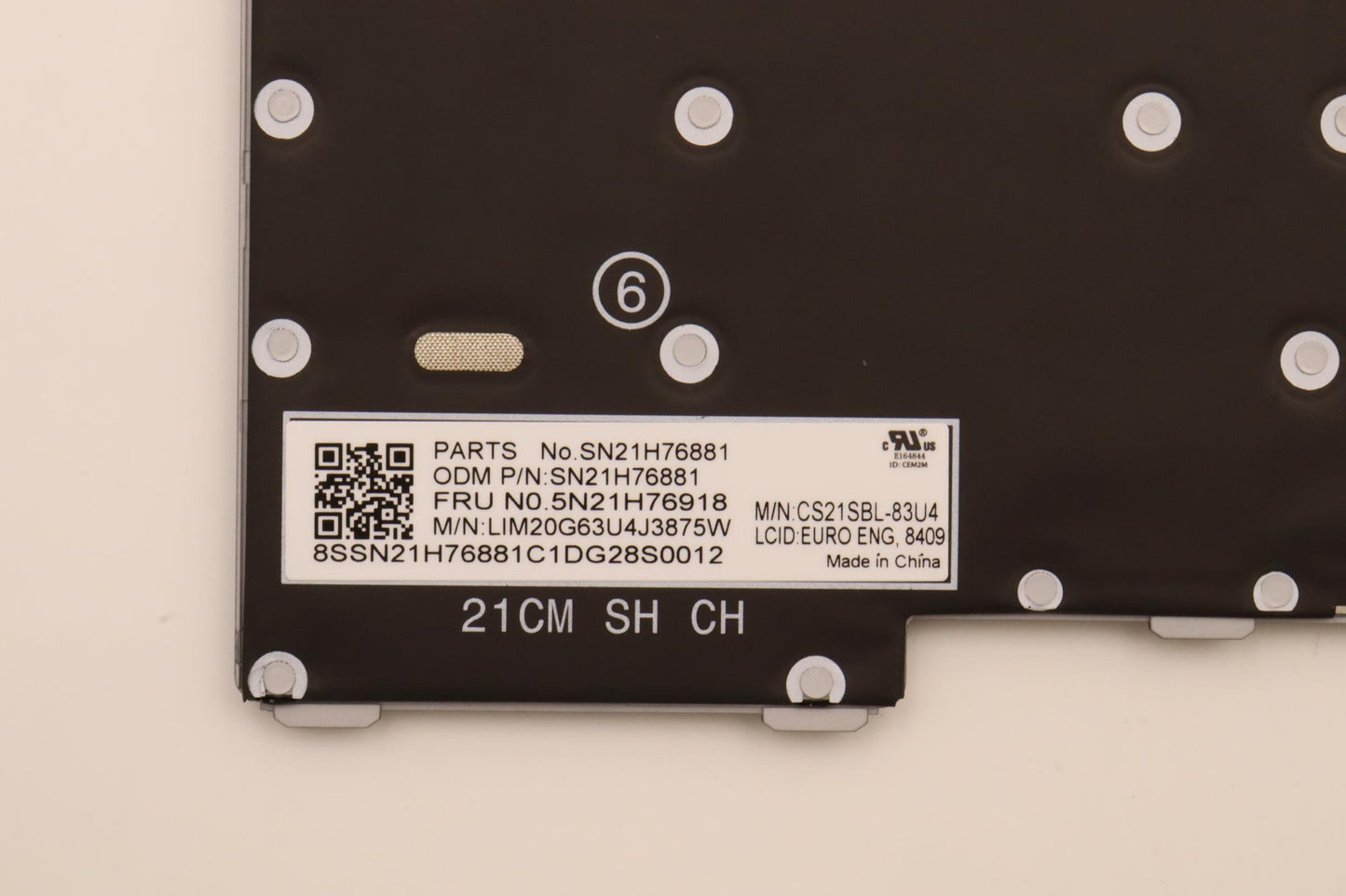 Lenovo Nbkyb Ser2 Kbd Grbl,Chy,Euro E - 5N21H76918