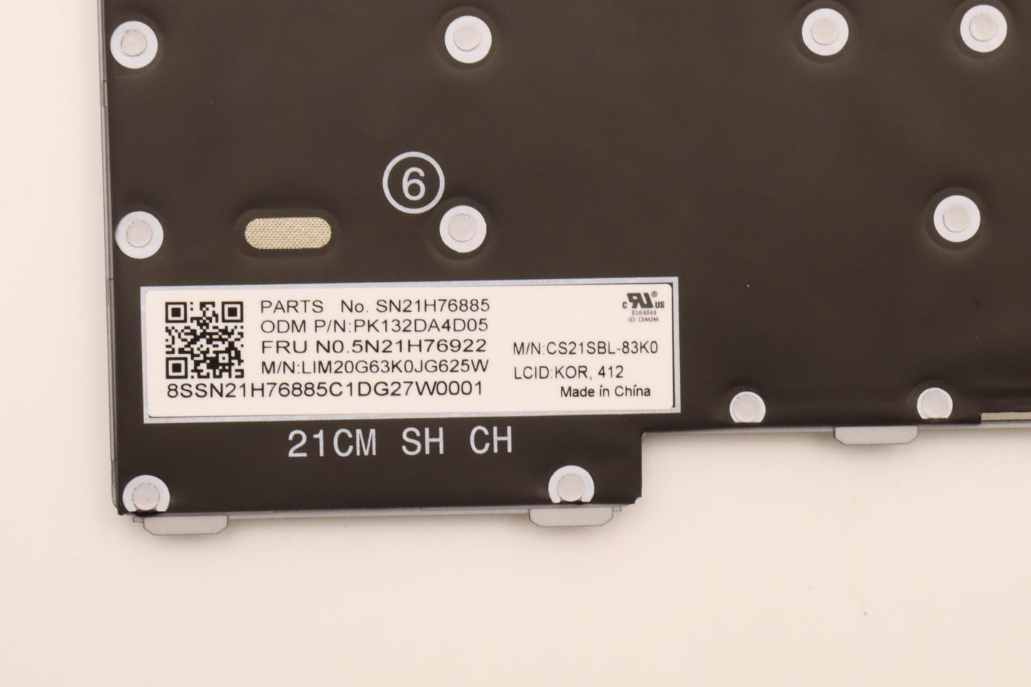 Lenovo Nbkyb Ser2 Kbd Grbl,Chy,Kor - 5N21H76922