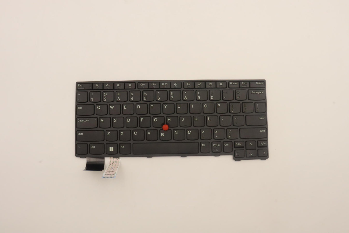 Lenovo Internal Keyboard, USA English Layout, Black, Non-Backlit - 5N21H76942