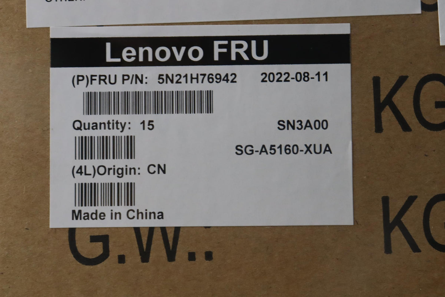 Lenovo Internal Keyboard, USA English Layout, Black, Non-Backlit - 5N21H76942