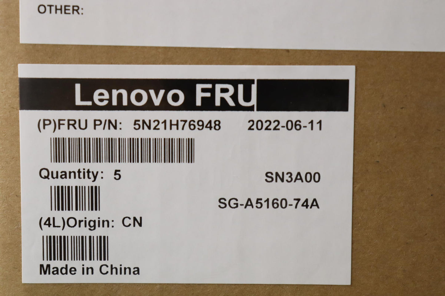 Lenovo Internal Keyboard, LA Spanish Layout, Non-Backlit, Black - 5N21H76948