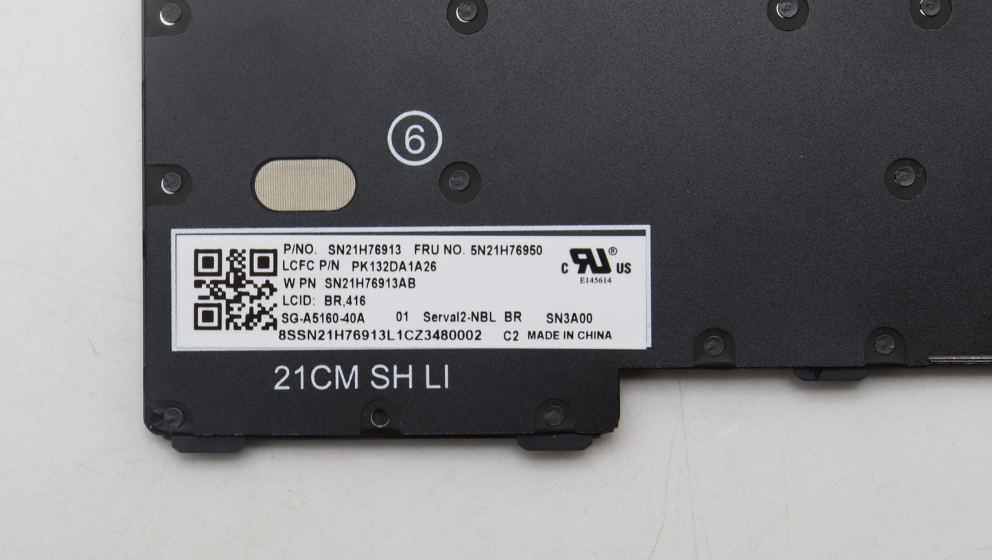 Lenovo Nb_Kyb Ser2 Kbd Bk-Nbl,Ltn,Brl - 5N21H76950