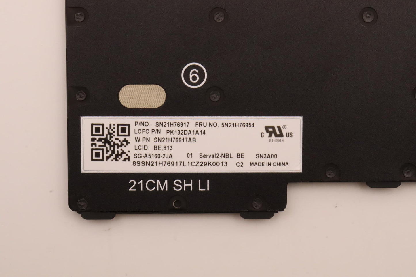 Lenovo Nb_Kyb Ser2 Kbd Bk-Nbl,Ltn,Bel - 5N21H76954