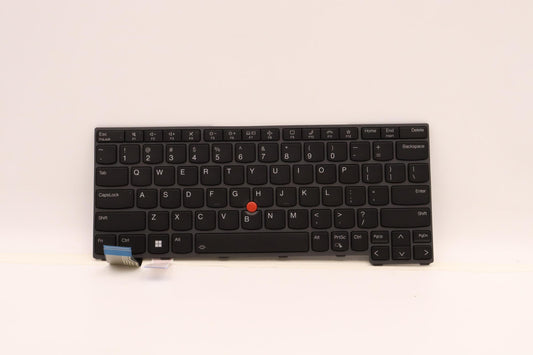 Lenovo Internal Keyboard, USA English, Black, Backlight - 5N21H77022